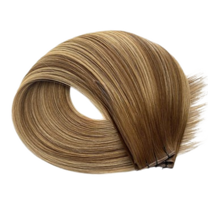 Luxury double drawn remy hair extensions shade Corto