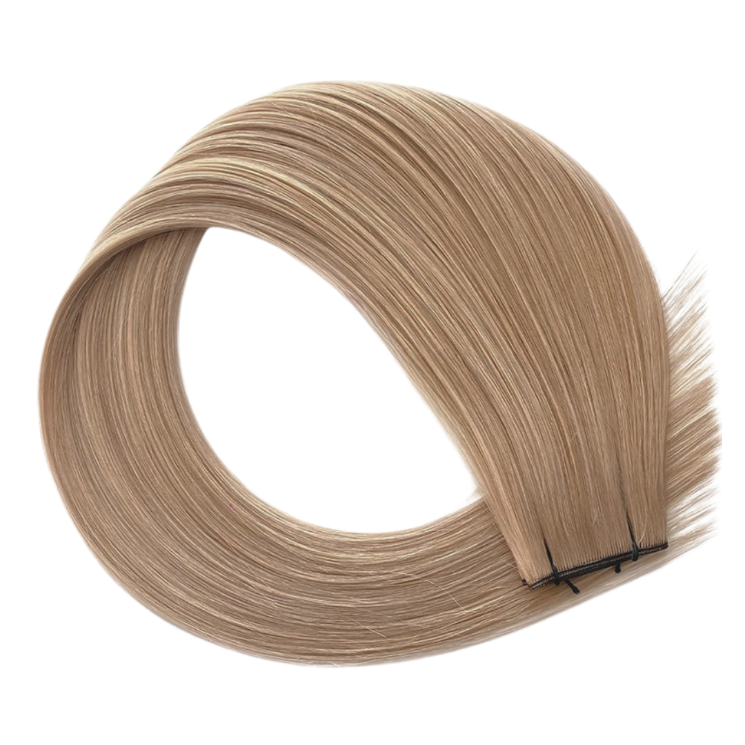 Luxury double drawn remy hair extensions shade Syrup